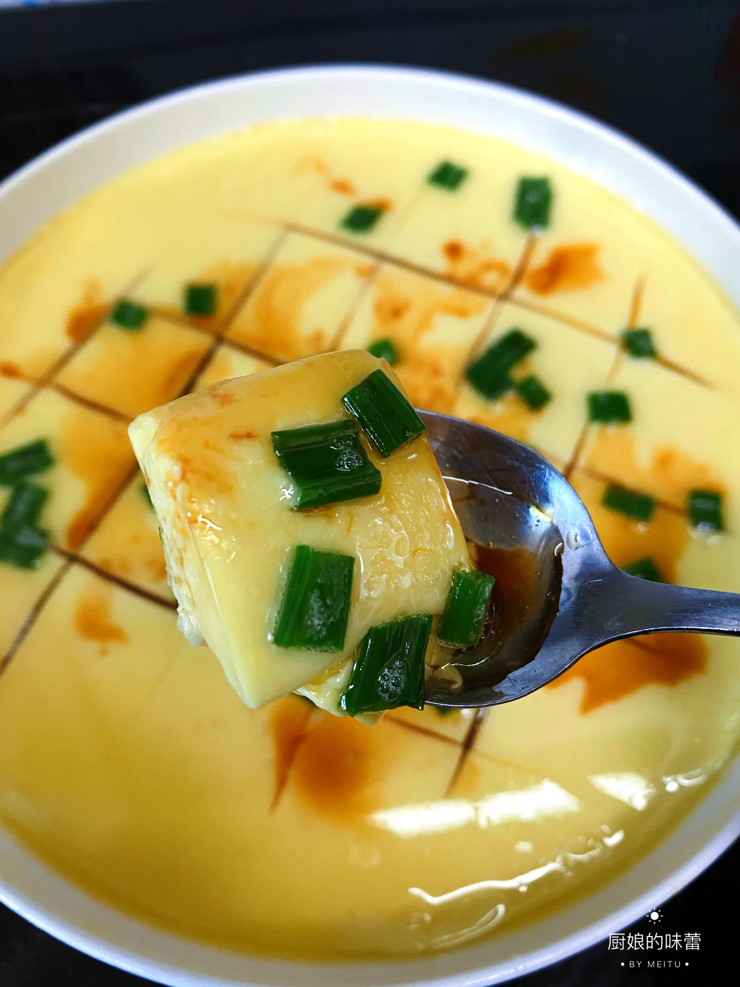 Foto masakan selesai dari Halus dan Lembut 【Telur Kukus】 Versi Rekaman