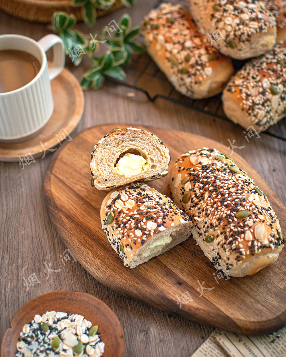 Fertiggestelltes Gericht von Style Sam's Club | Mehrkorn-Käsebrot