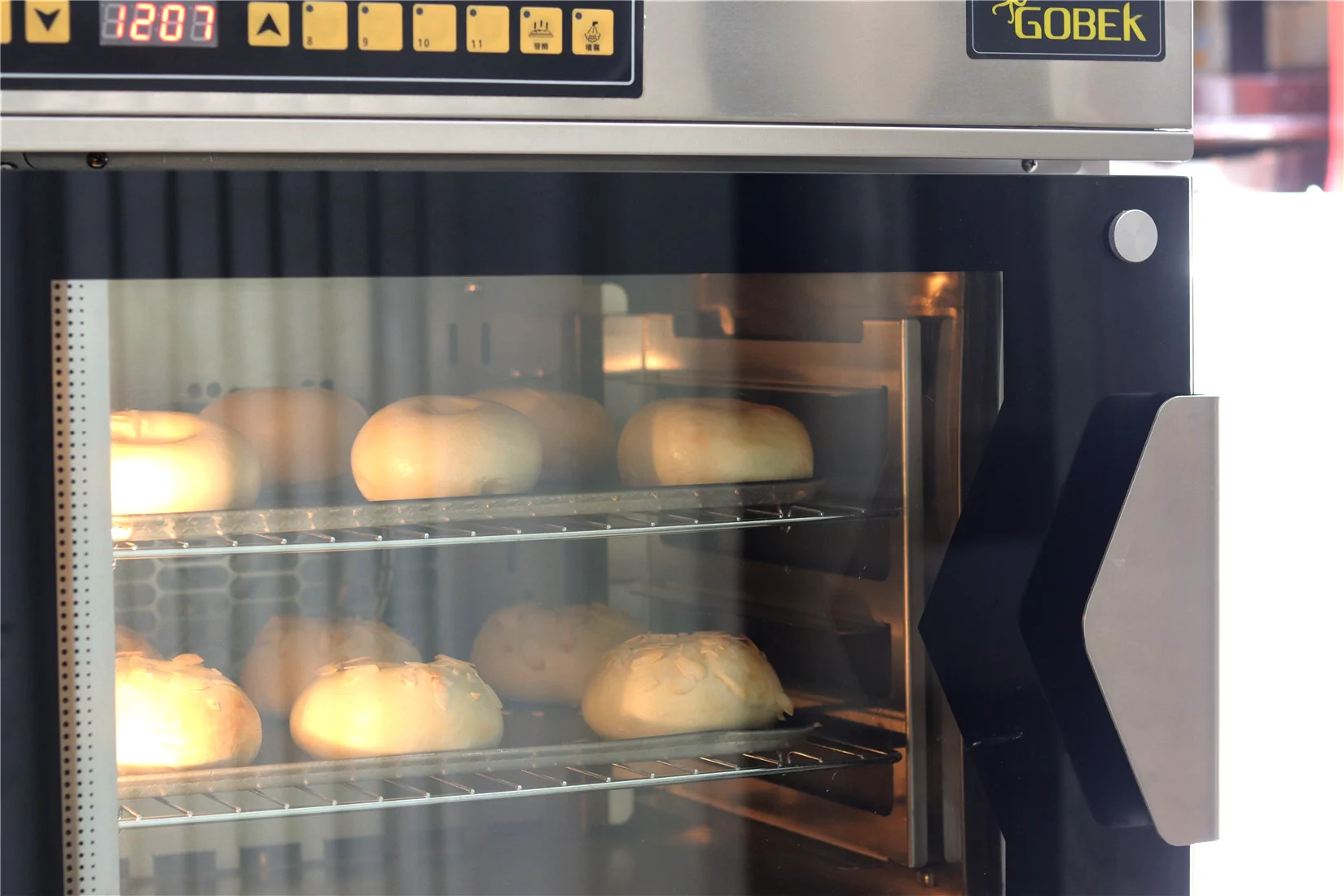 Bagels básicos de leche y bagels con pasta dulce de judías y queso crema - Step 20