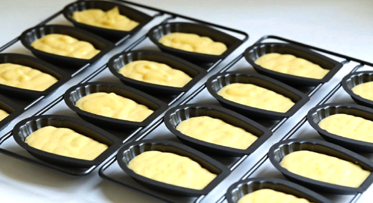 Madeleines con vainilla y limón - Step 7