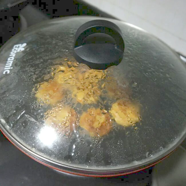 Tortitas de okara con zanahoria - Step 6