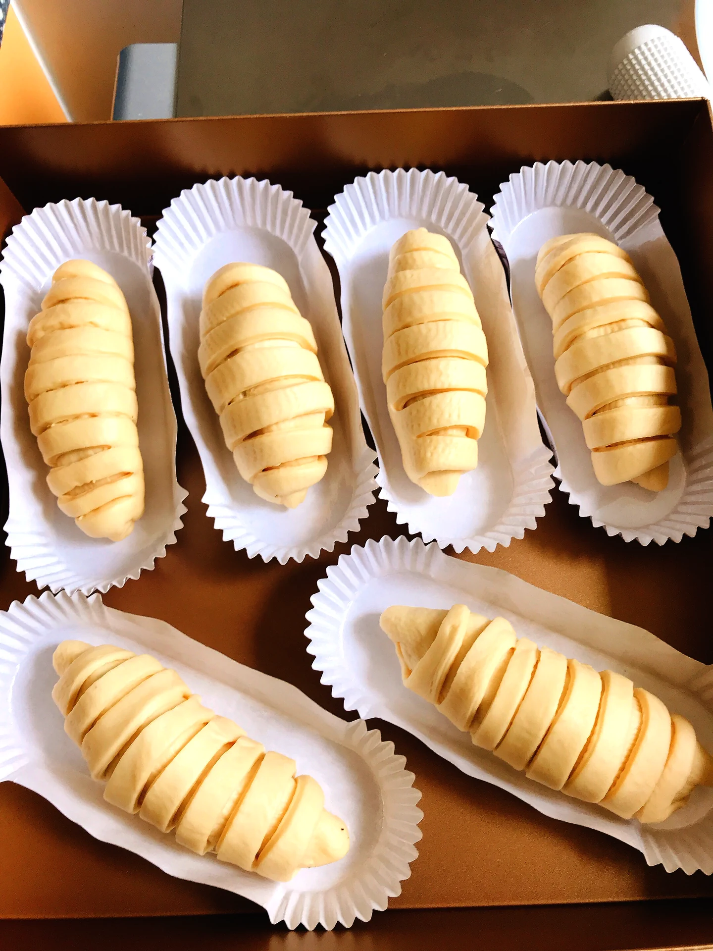 Pan de queso y salchicha (fermentación única) - Step 9