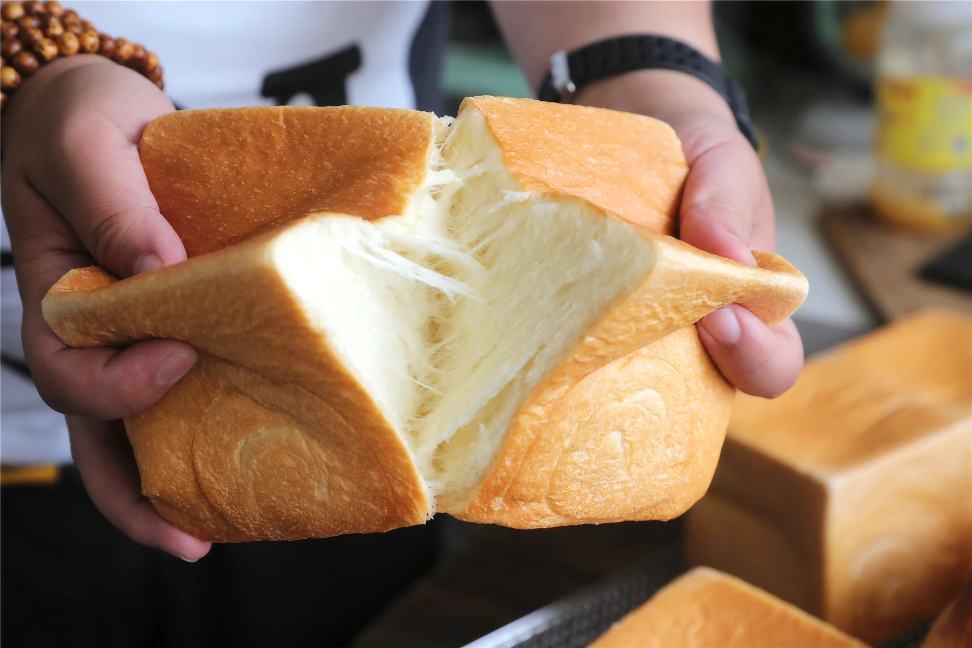 Foto del plato terminado de Tostada sencilla de miel
