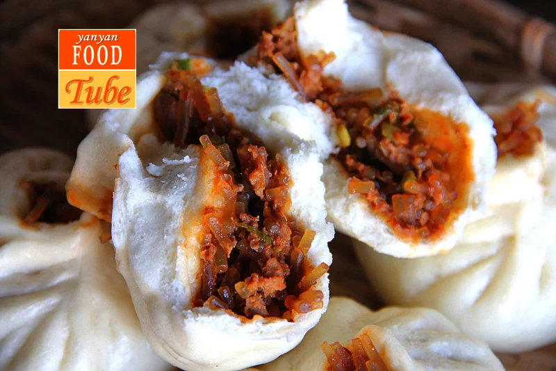 肉末粉丝包 Glass Noodle Dumplings的成品展示图