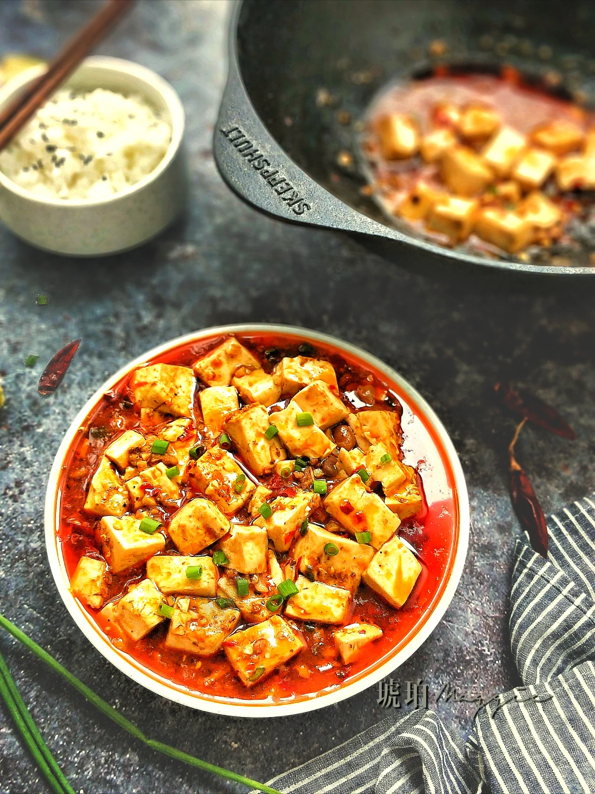 Foto masakan selesai dari 🔥Lezat Luar Biasa🔥Resep Mapo Tahu Sederhana Buatan Rumah‼️