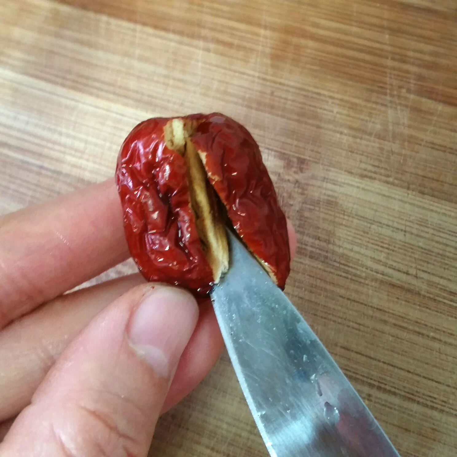 Dátiles rojos rellenos de arroz glutinoso - Step 4