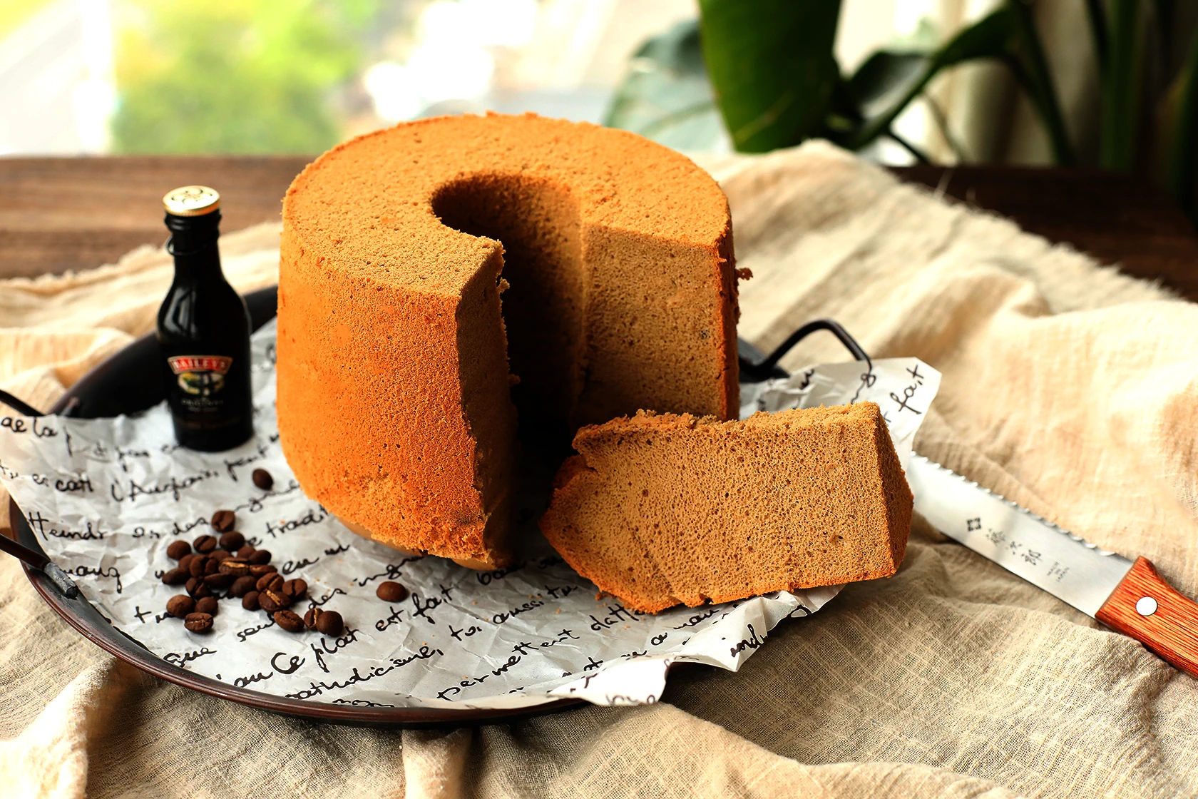 Upgraded Flavor – Coffee Baileys Chiffon (17cm or 18cm Tube Pan) - Step 18
