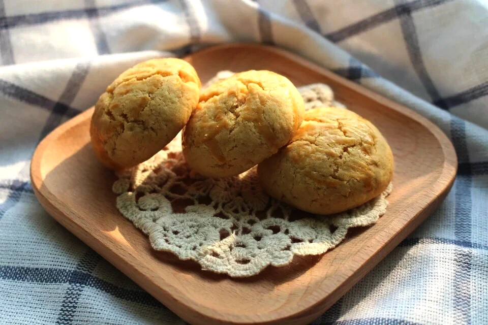 Foto del plato terminado de Galletas de avellana