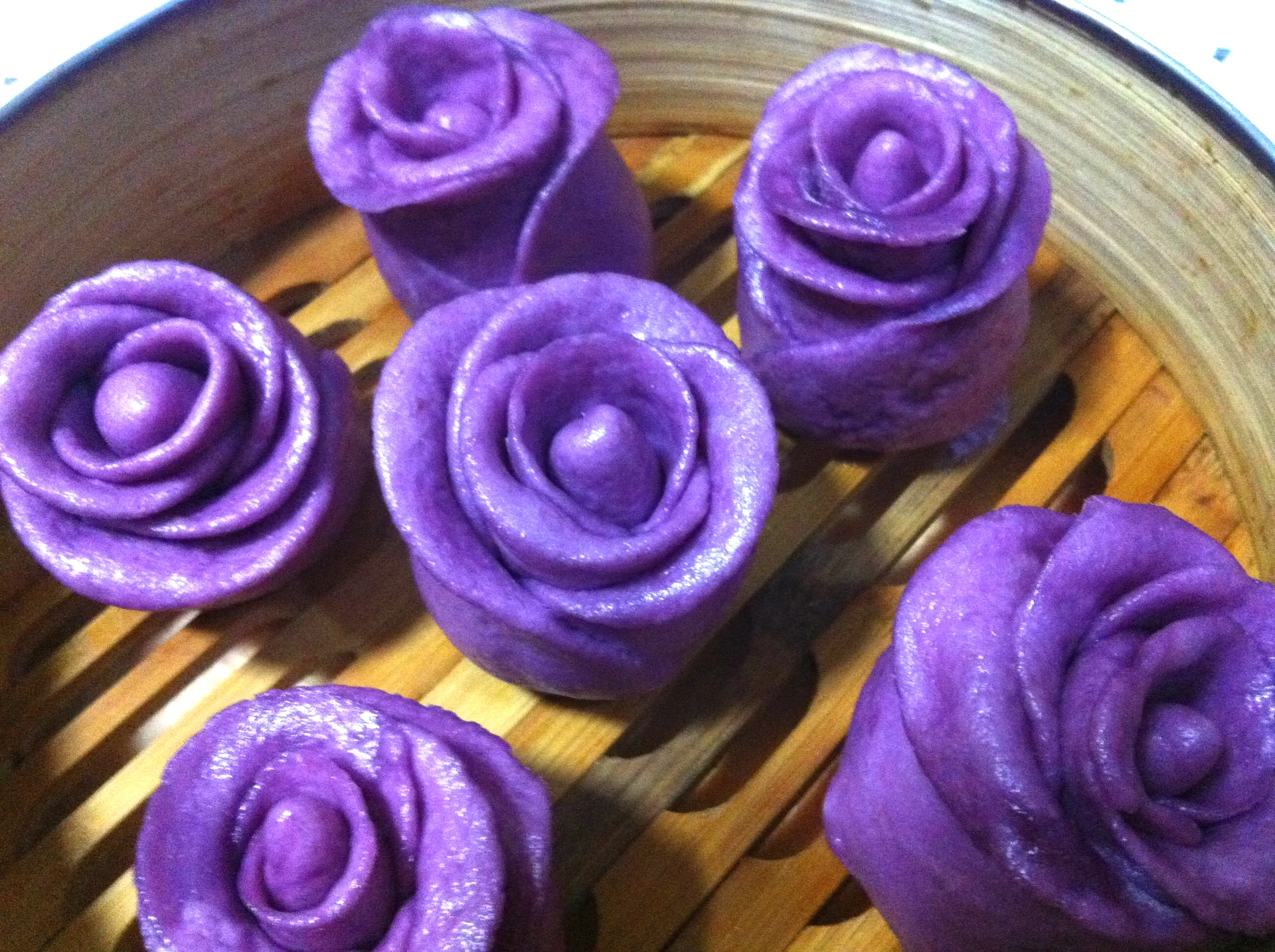 Finished dish photo of Purple Sweet Potato Rose