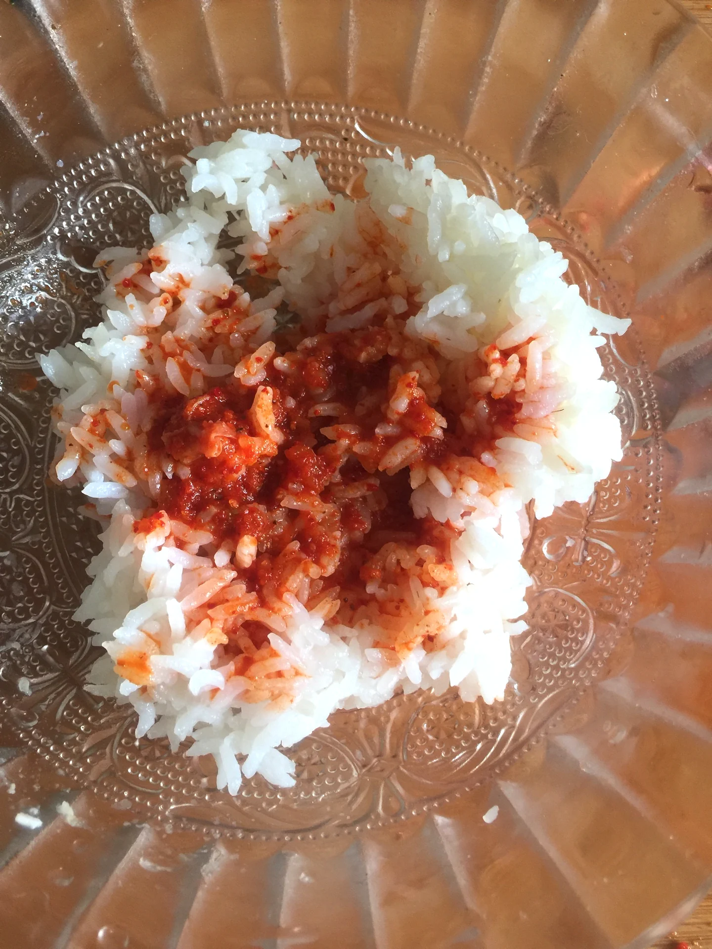 Arroz frito con kimchi - Step 2