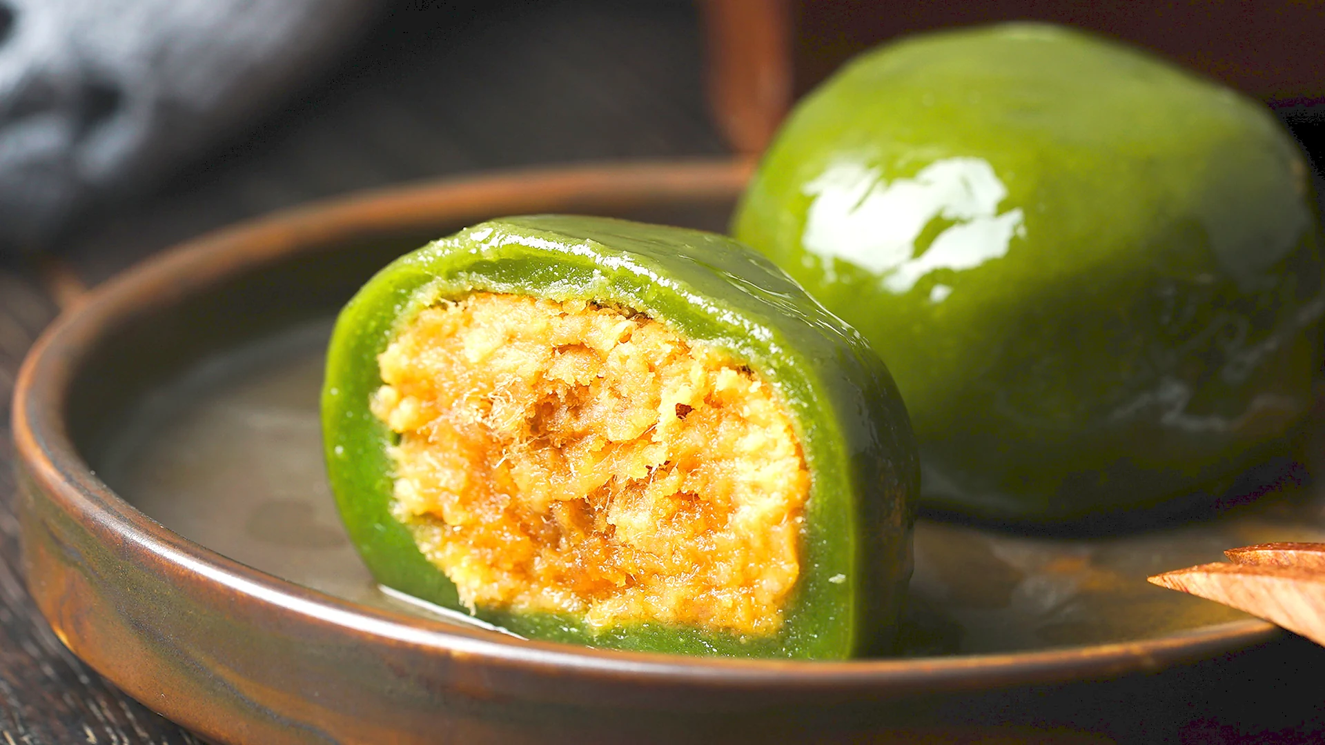 Finished dish photo of [Mugwort Green Tuanzi]