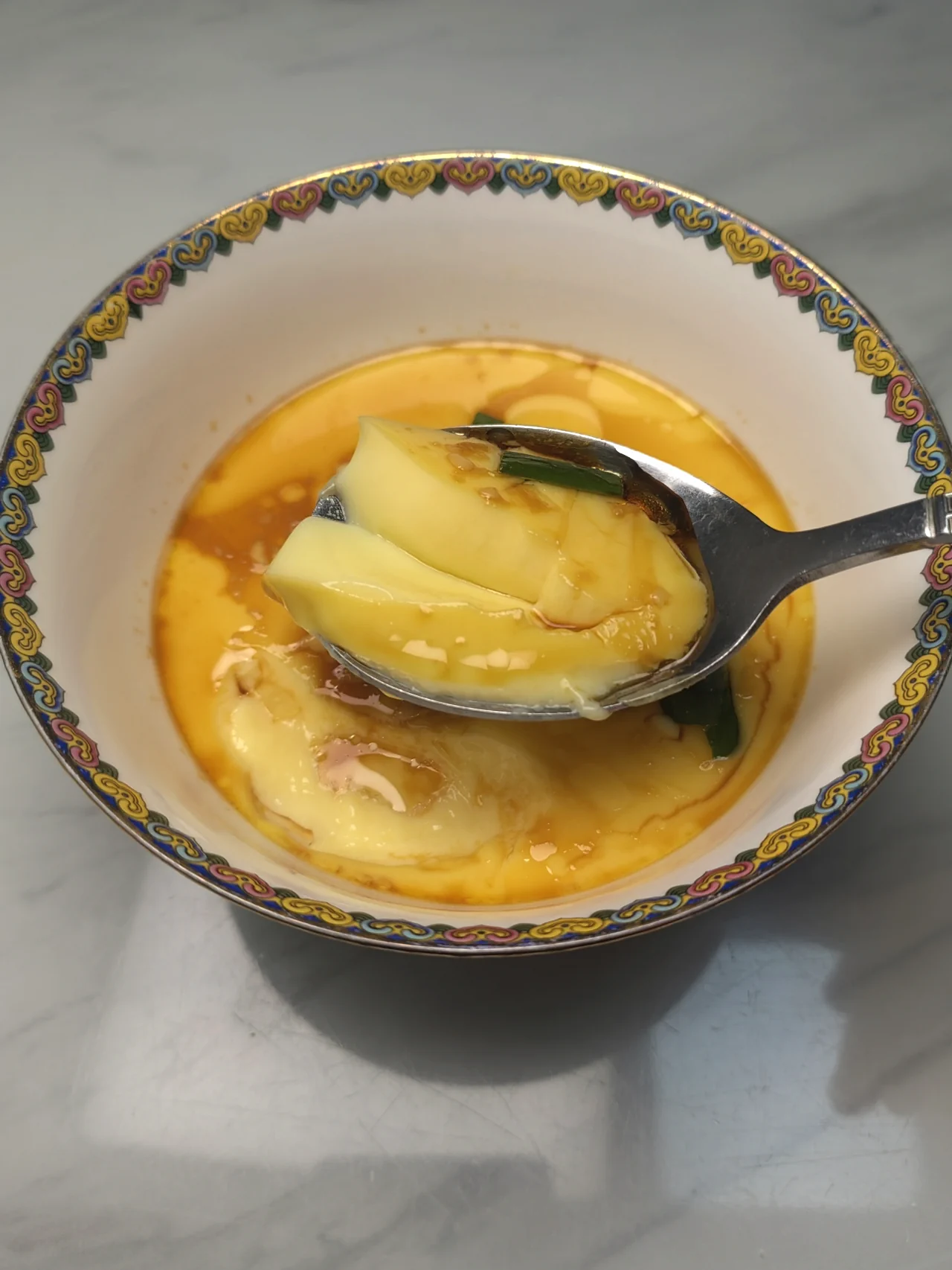 찜 계란 푸딩 단계별 가이드 (냉면집 웨이스의 계란 푸딩과 같은 식감으로)의 완성된 요리 사진