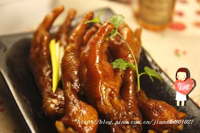 Finished dish photo of Coca-Cola Chicken Feet