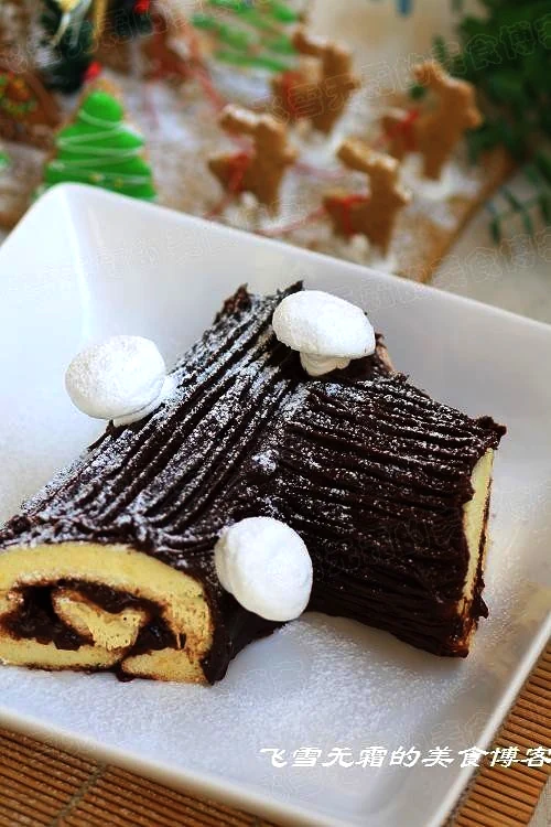 Foto masakan selesai dari Bûche de Noël