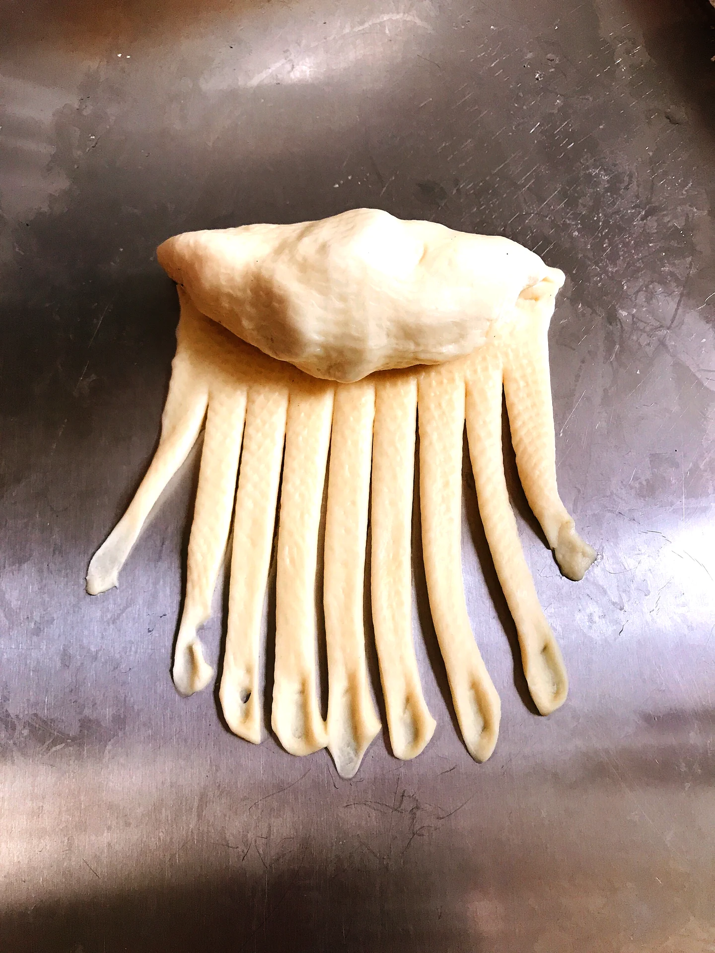One-Rise Caterpillar Cheese Sausage Bread - Step 8