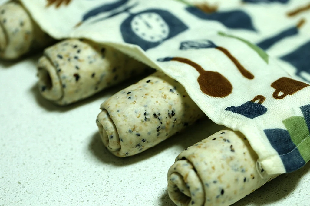 Bagel de batata dulce con sésamo negro - Step 13