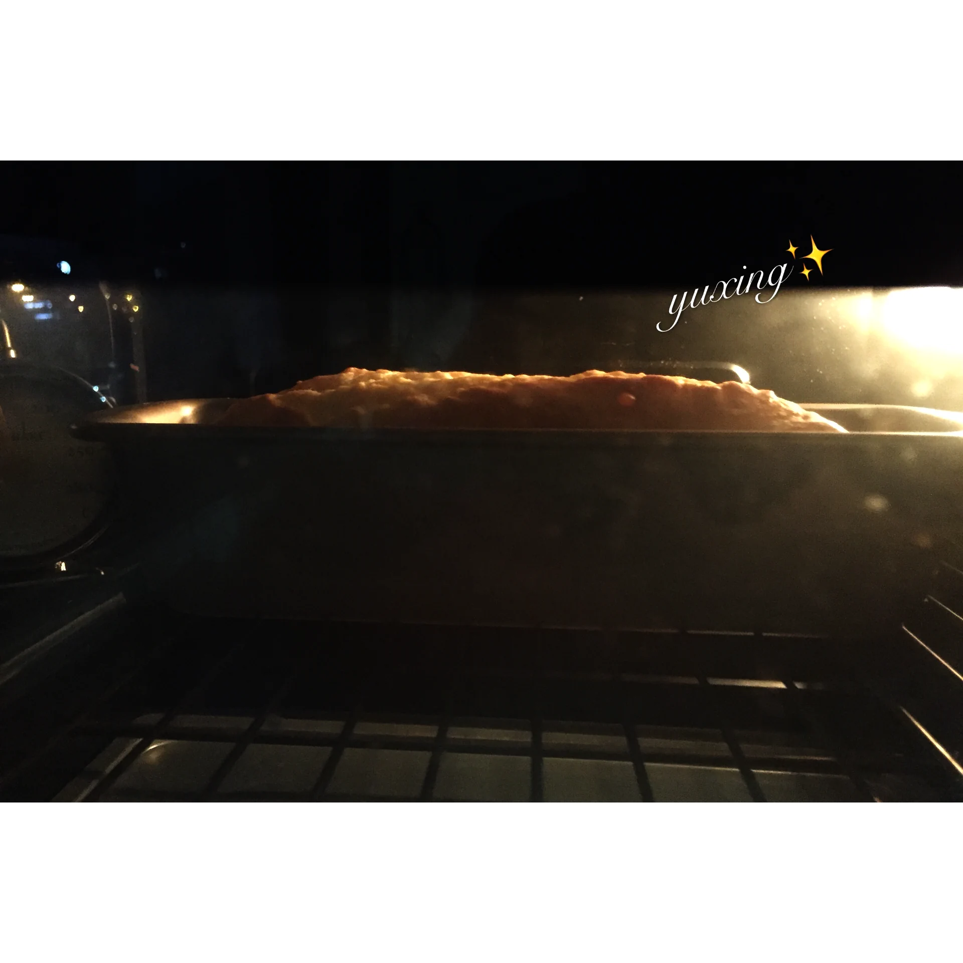 Pastel marmoleado de plátano y arándanos rojos – versión con aceite de maíz - Step 6