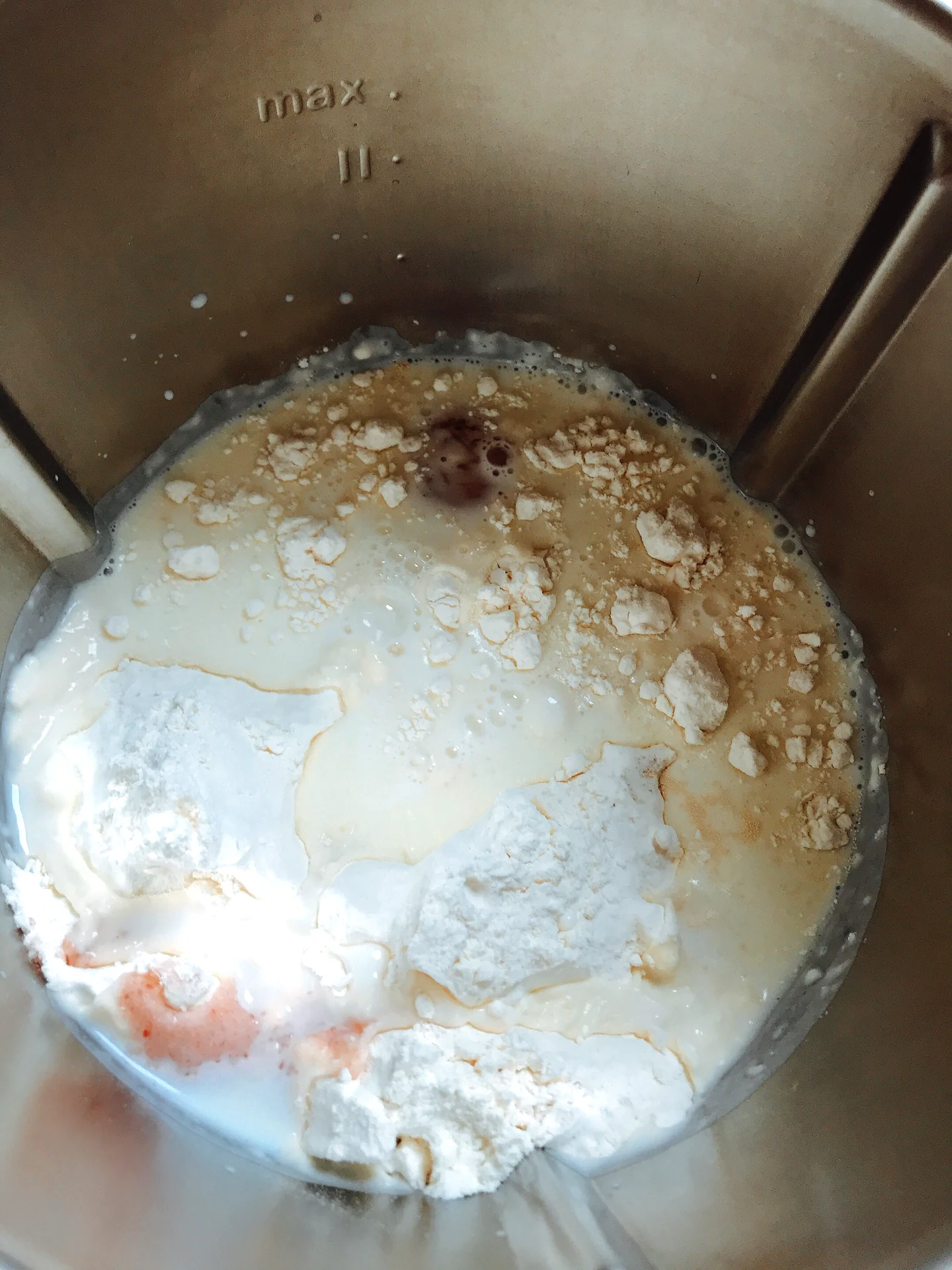 Pan de queso y salchicha (fermentación única) - Step 2