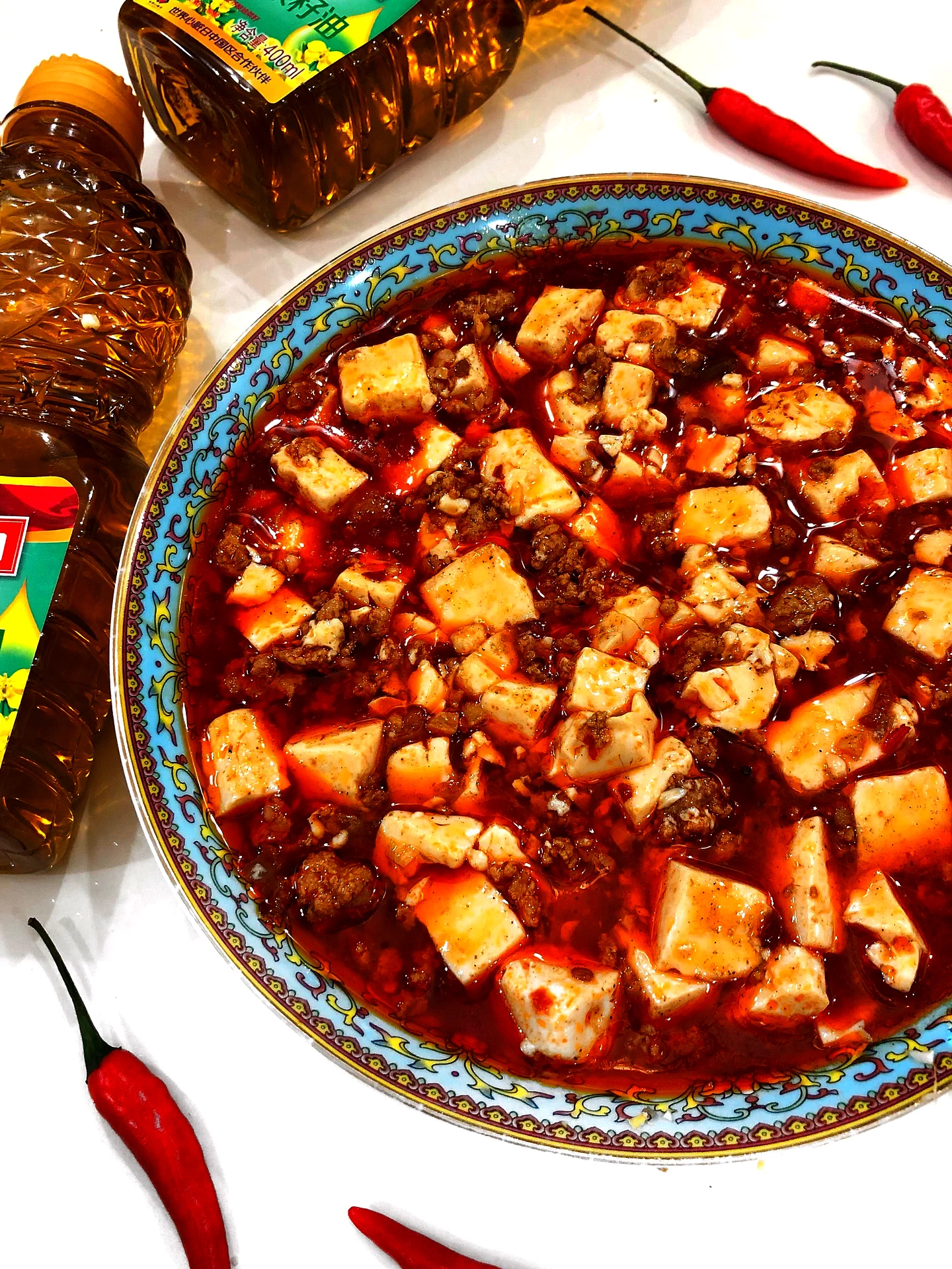 Finished dish photo of "Minced Pork Mapo Tofu" My Husband's Favorite Dish to Eat with Rice! Perfect for Mixing with Rice!