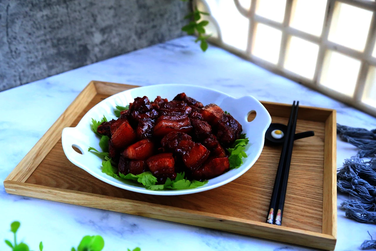 Photo du plat fini de ㊙️Porc braisé au tofu fermenté fait maison‼️