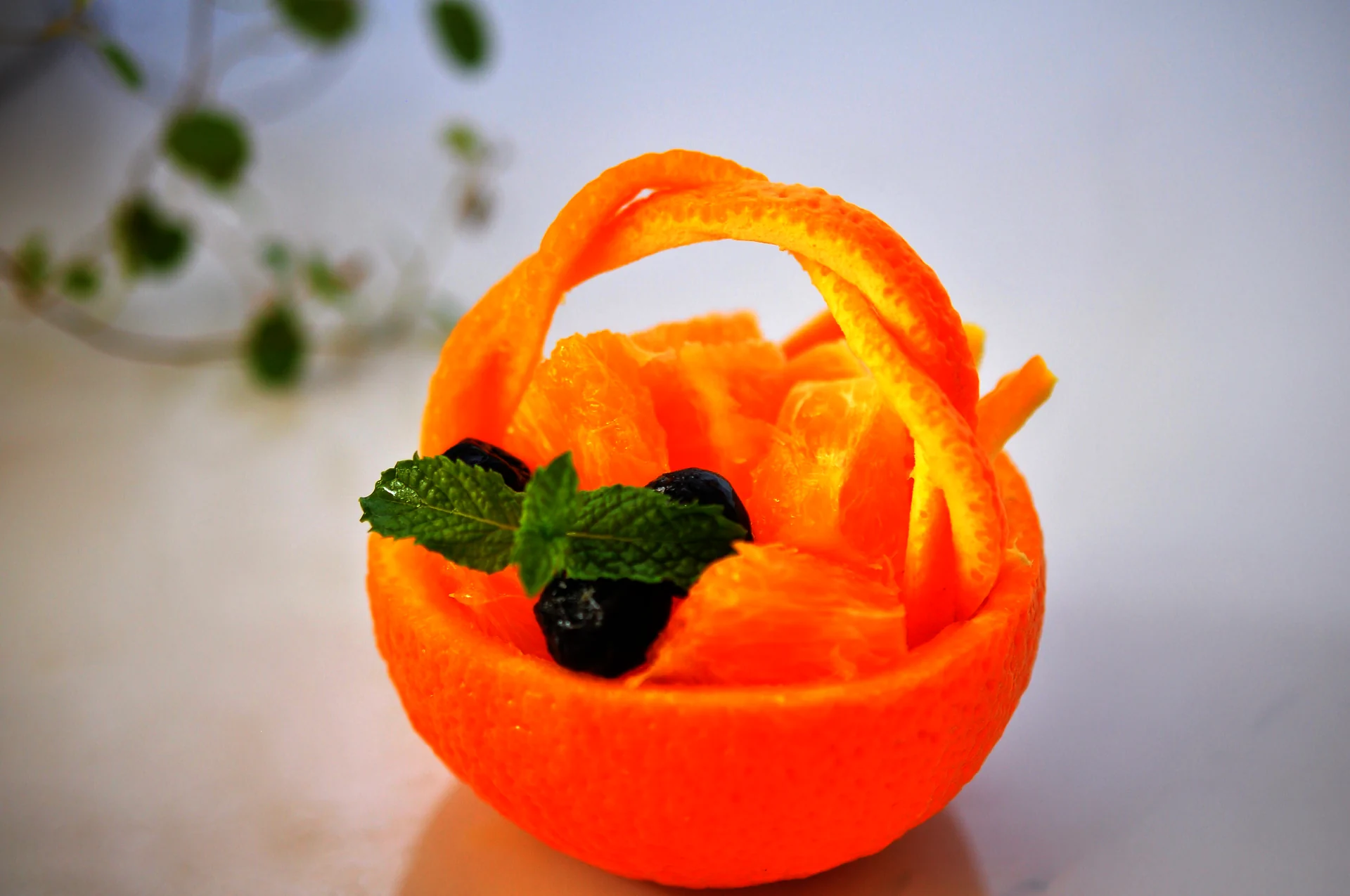 오렌지 바구니🍊의 완성된 요리 사진