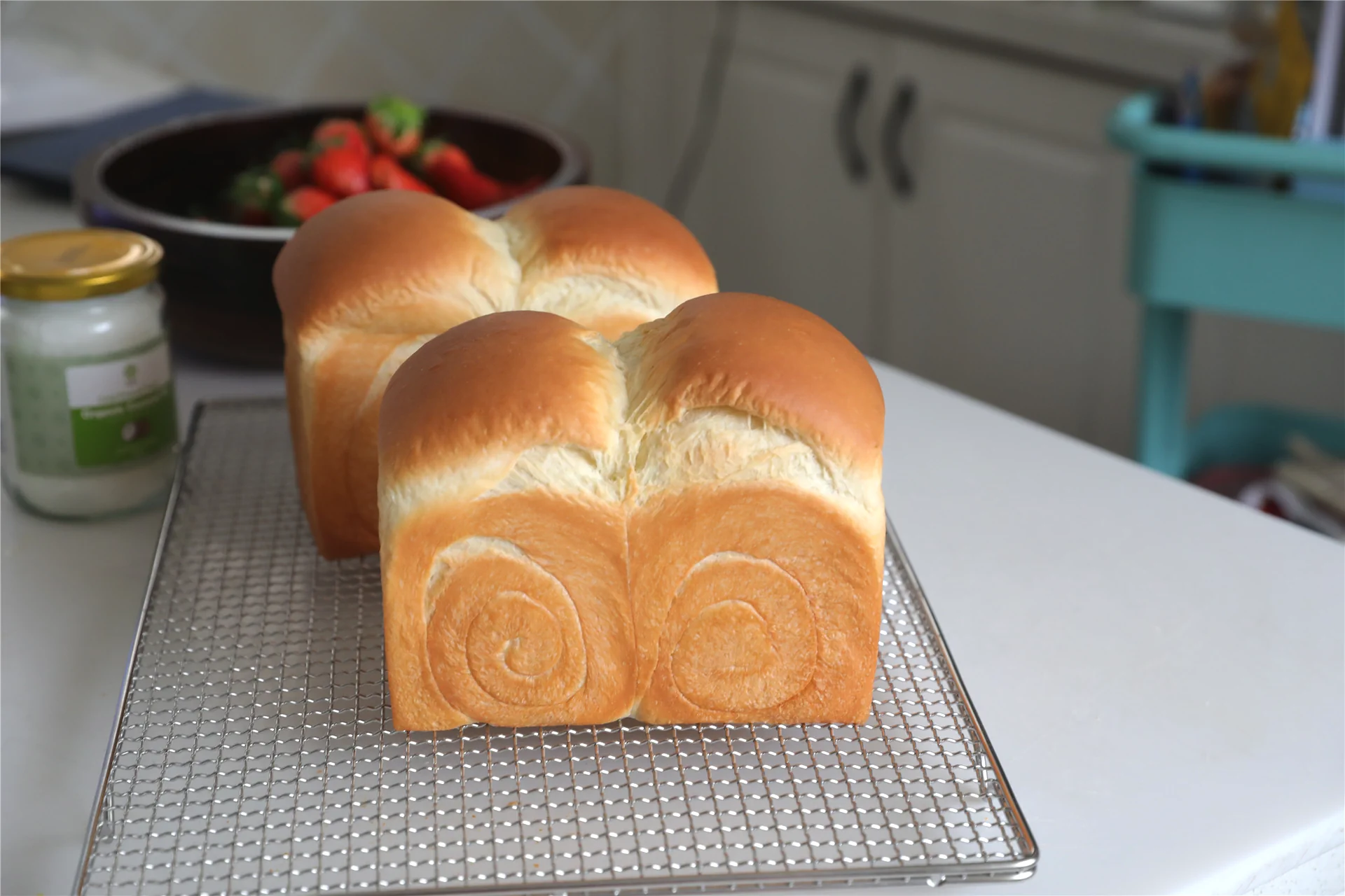 海盐椰奶吐司的成品展示图