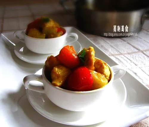 Finished dish photo of Curry Chicken