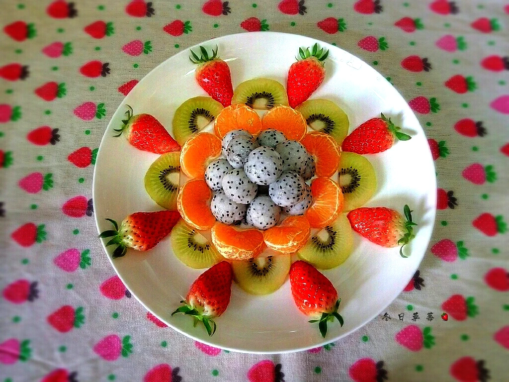 水果拼盘
（排排坐吃果果）的成品展示图