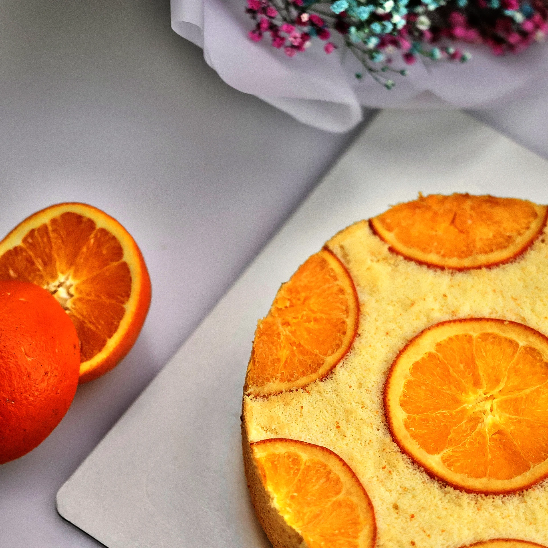 Bizcocho chiffon de naranja 🍊 / Que todos vuestros deseos se hagan realidad (20 cm) - Step 31