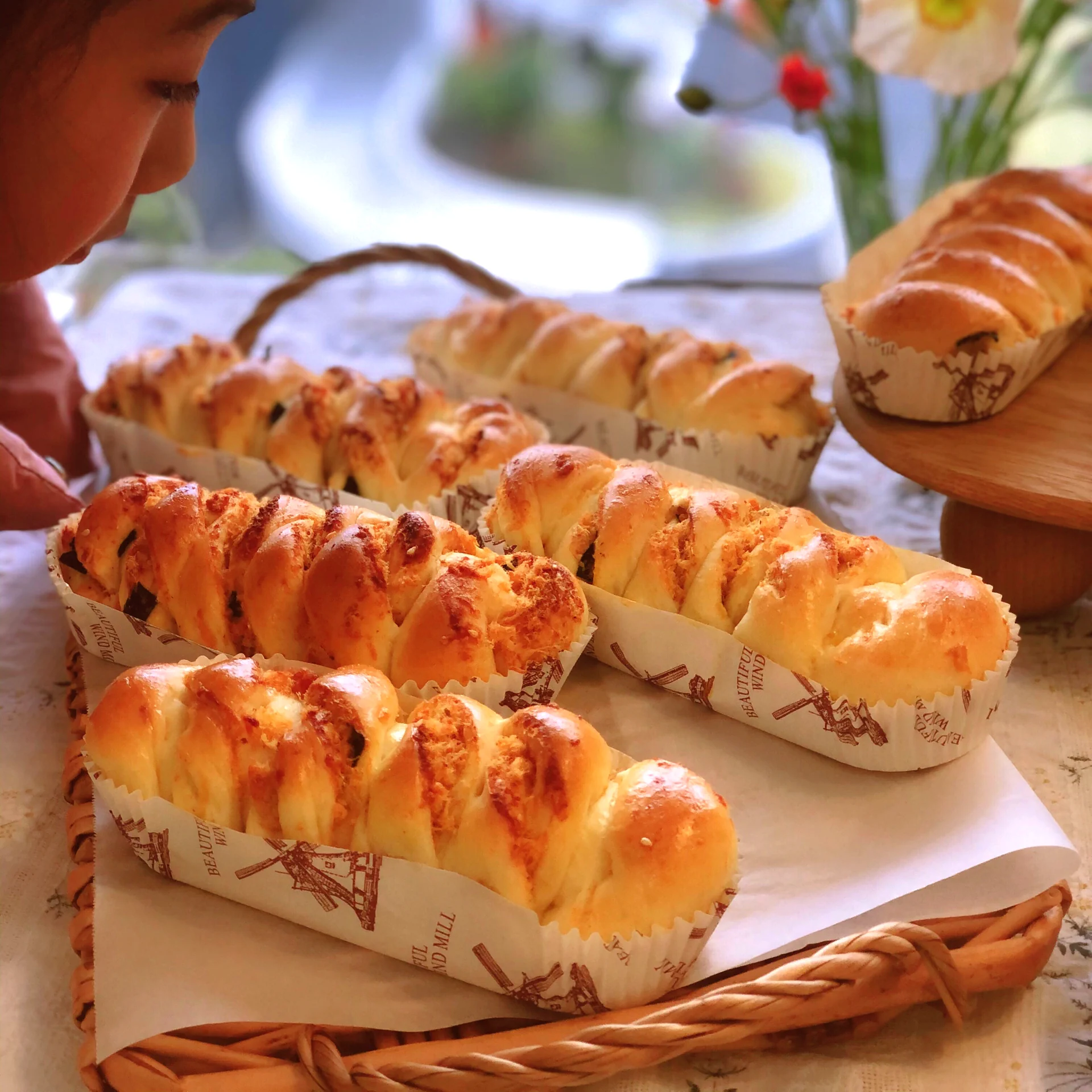 Panecillos de copos de cerdo súper deliciosos, solo hay que dejarlos levar una vez - Step 13