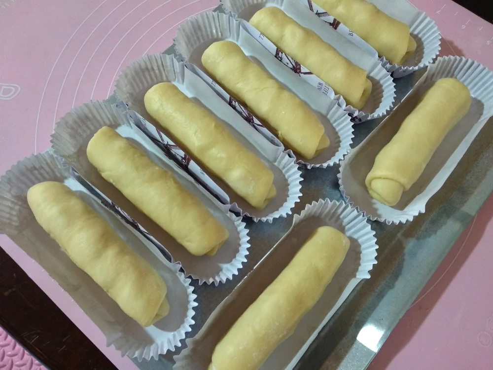 Panecillos de salchicha y cebolleta (súper esponjosos, realmente deliciosos) - Step 10