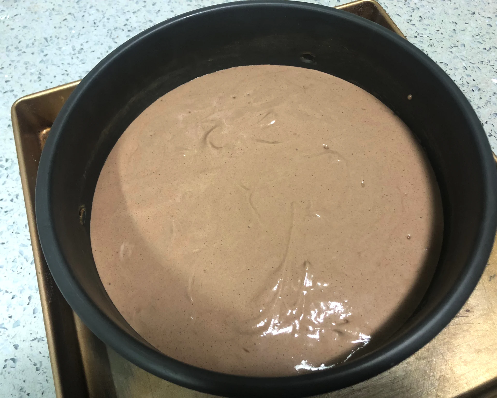 Chiffon de cacao estable – versión extra alta (molde de 15 cm y de 20 cm) - Step 12