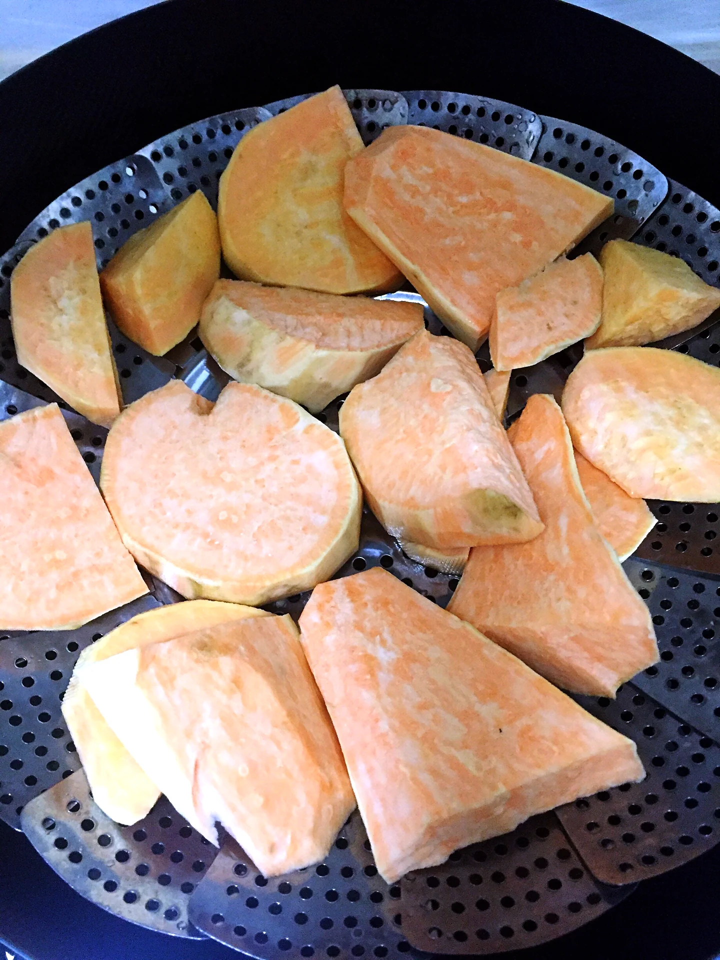 Bolitas fritas de batata dulce - Step 1