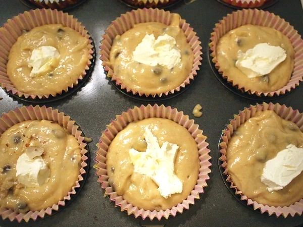 Muffins de chocolate con plátano y Baileys - Step 4