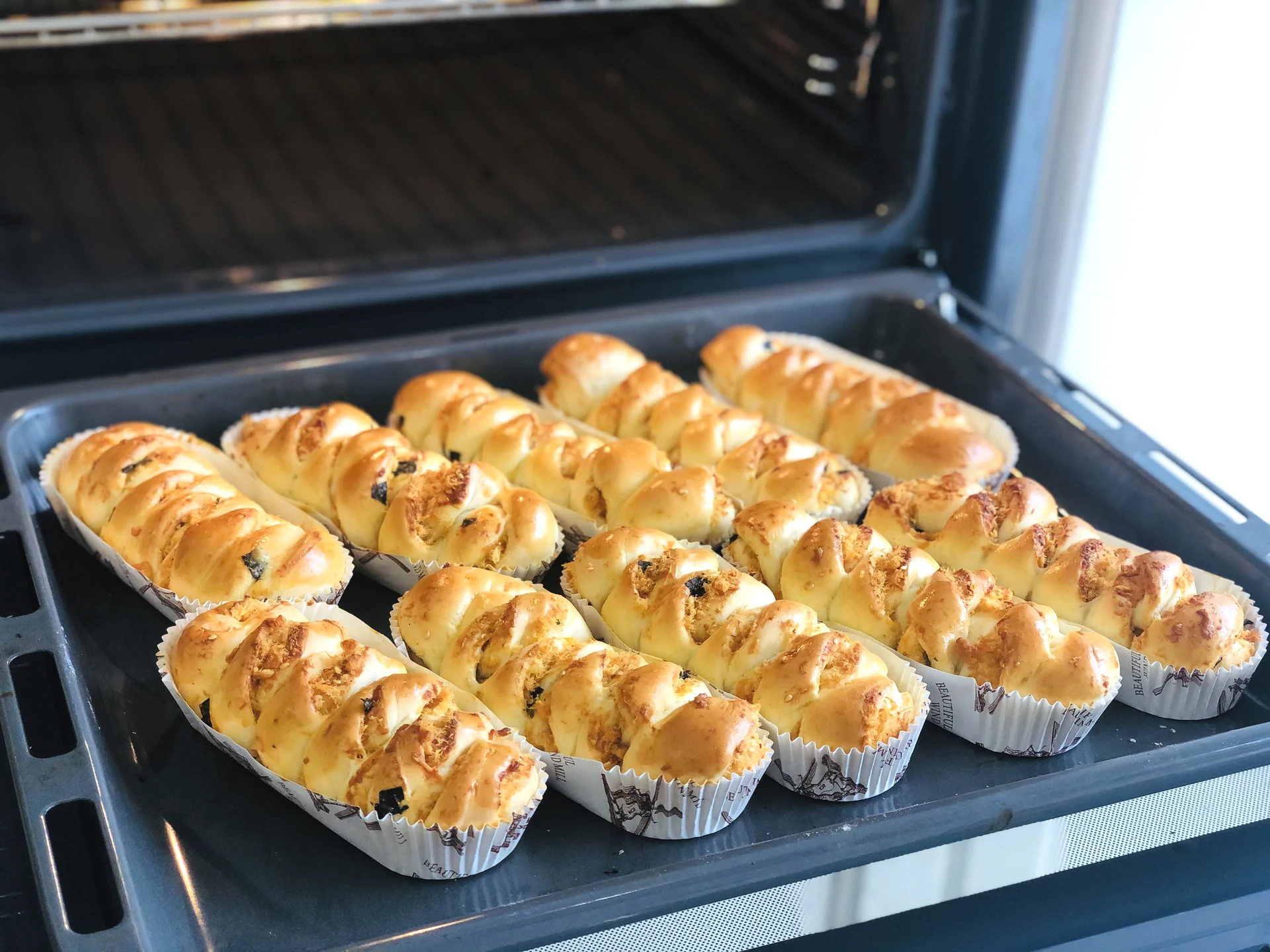 Panecillos de copos de cerdo súper deliciosos, solo hay que dejarlos levar una vez - Step 10