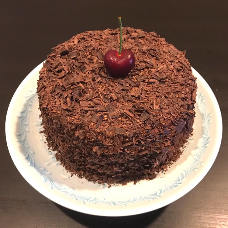 Finished dish photo of Black Forest Cake 6 inches (Beginner Friendly, Zero Fail)
