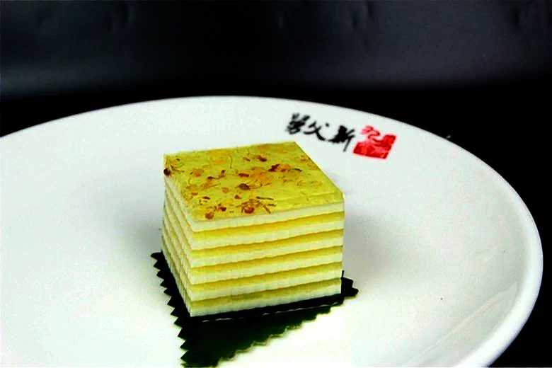 桂花糕的成品展示图
