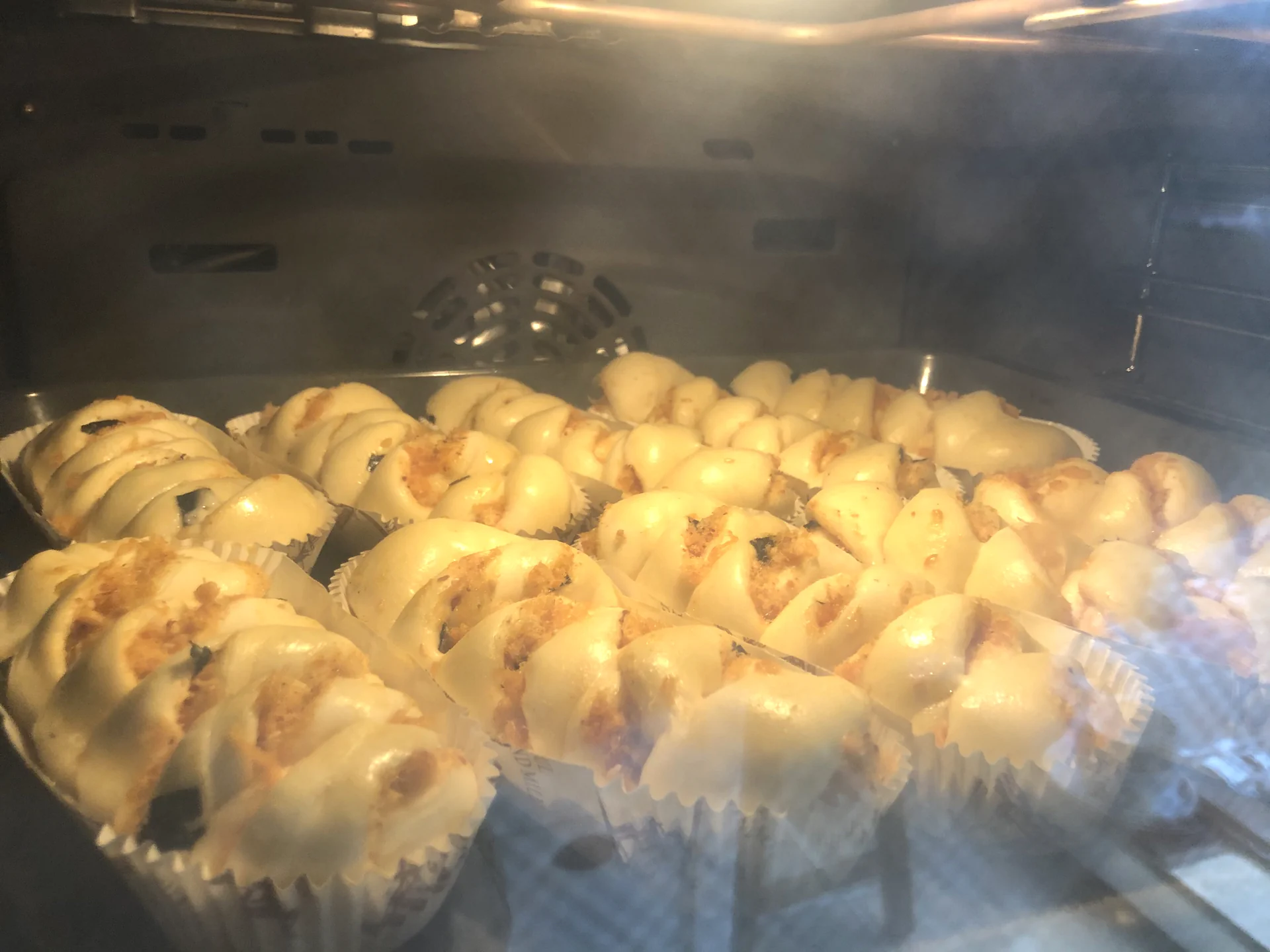 Panecillos de copos de cerdo súper deliciosos, solo hay que dejarlos levar una vez - Step 8