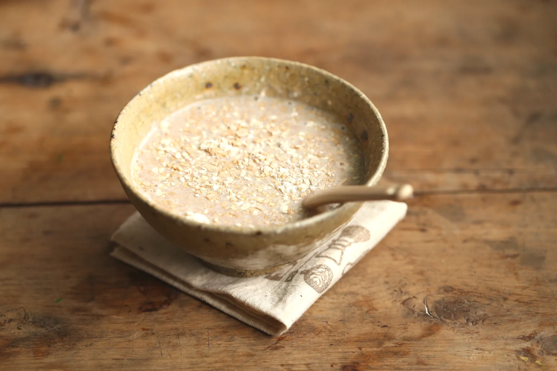 [Felicidad en familia] Desayuno de Año Nuevo: leche de soja con avena y nueces - Step 4