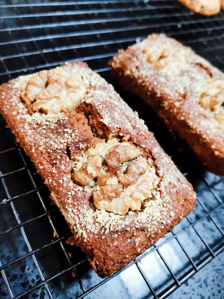 키토 즉석 커피 케이크의 완성된 요리 사진