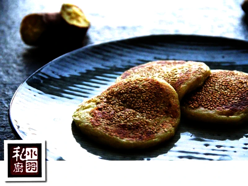 Finished dish photo of Glutinous Rice Sweet Potato Pancakes