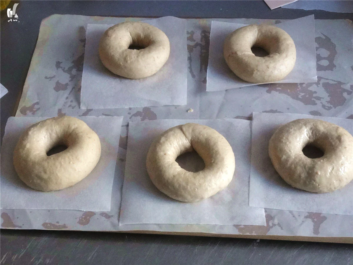 Bagels de avena con azúcar moreno - Step 12