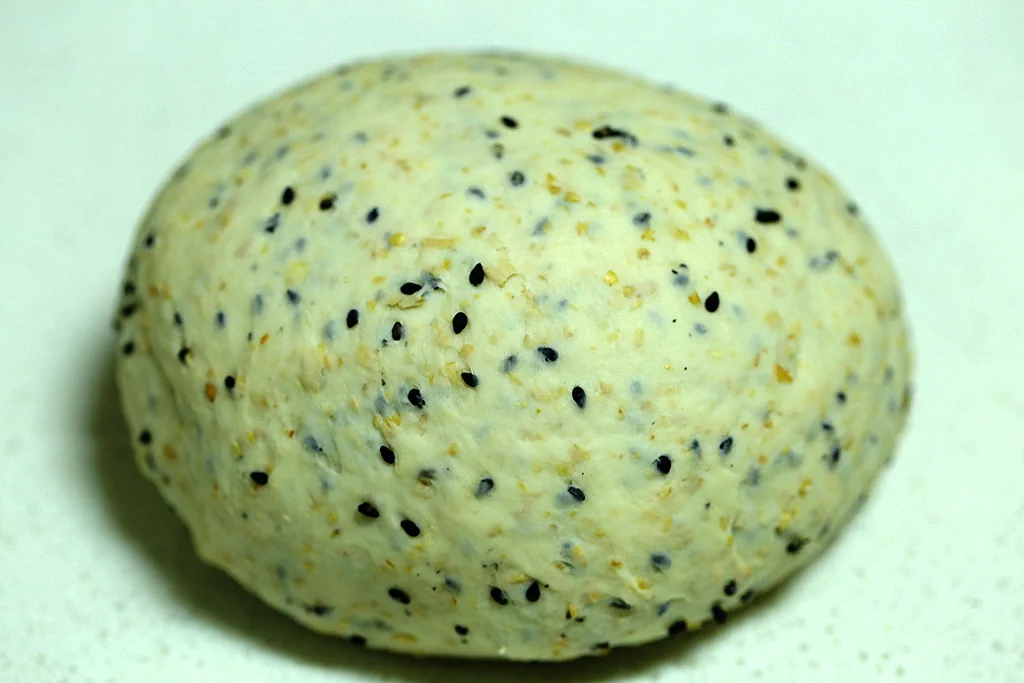 Bagel de batata dulce con sésamo negro - Step 5