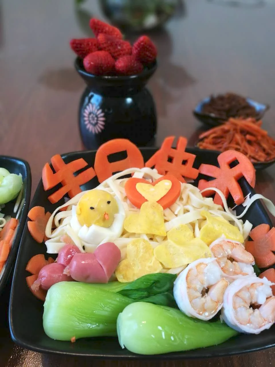 Fideos creativos de cumpleaños - Step 6