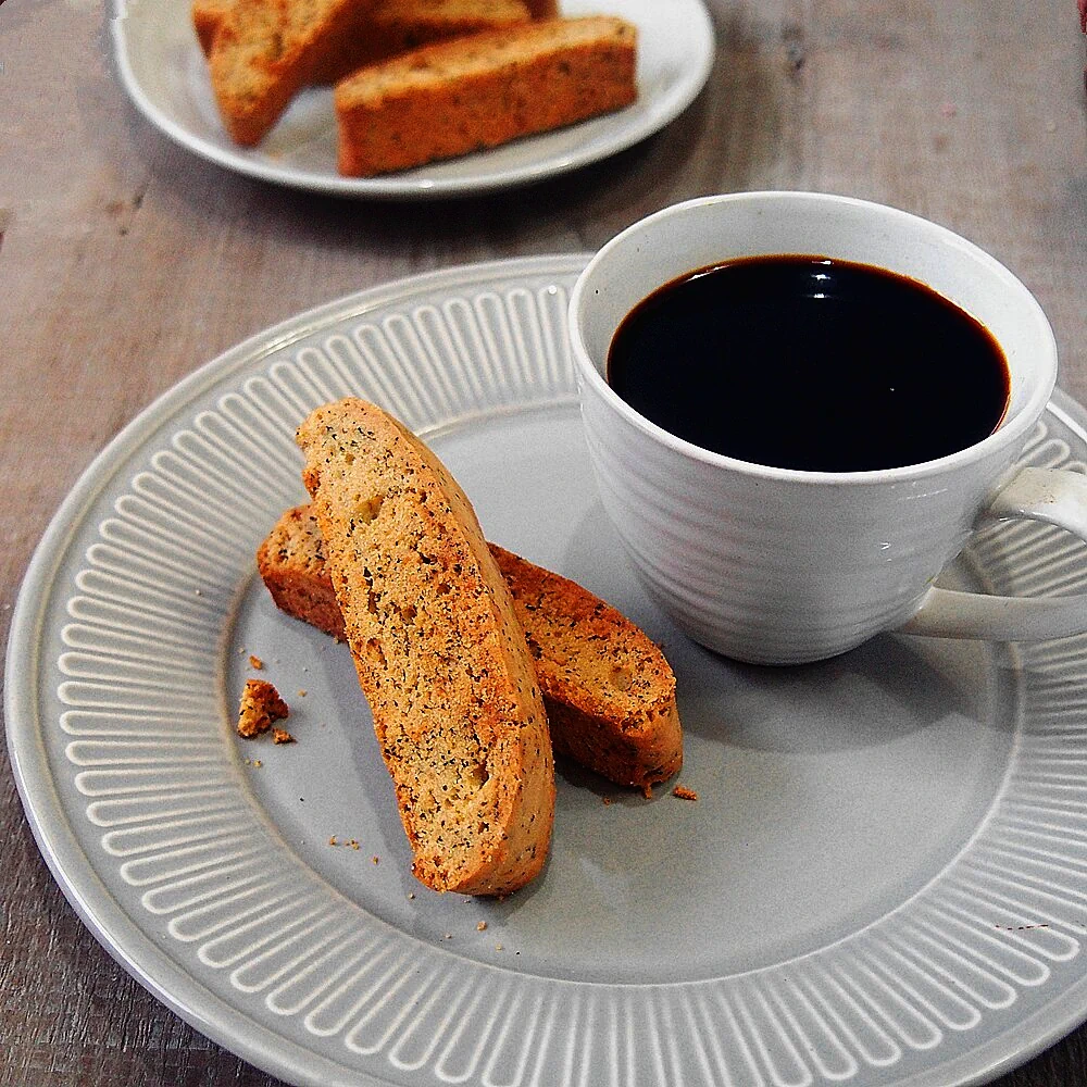 Foto del plato terminado de Biscotti de Earl Grey 【Imágenes paso a paso】