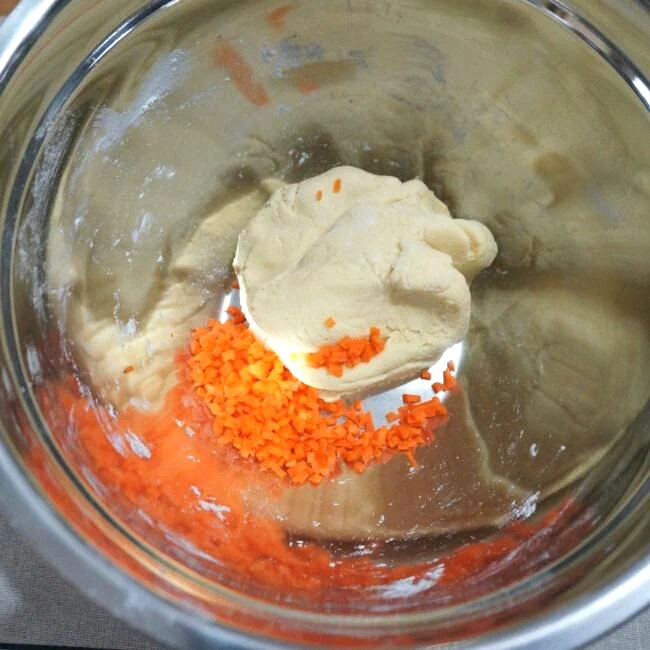 Tortitas de okara con zanahoria - Step 3