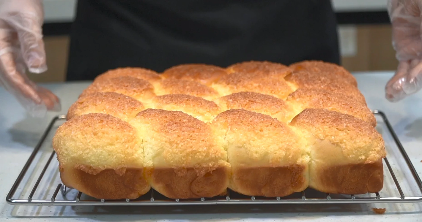 Pan de coco suave, delicioso y sin aceite: ¡así es exactamente como imagino el pan ideal para el desayuno! - Step 17