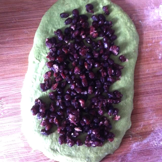 Pan de matcha con frijoles rojos - Step 5