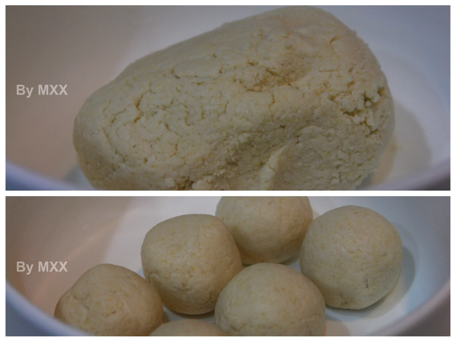 Suaves y delicados pastelitos de okara con arroz glutinoso 🥞 - Step 3