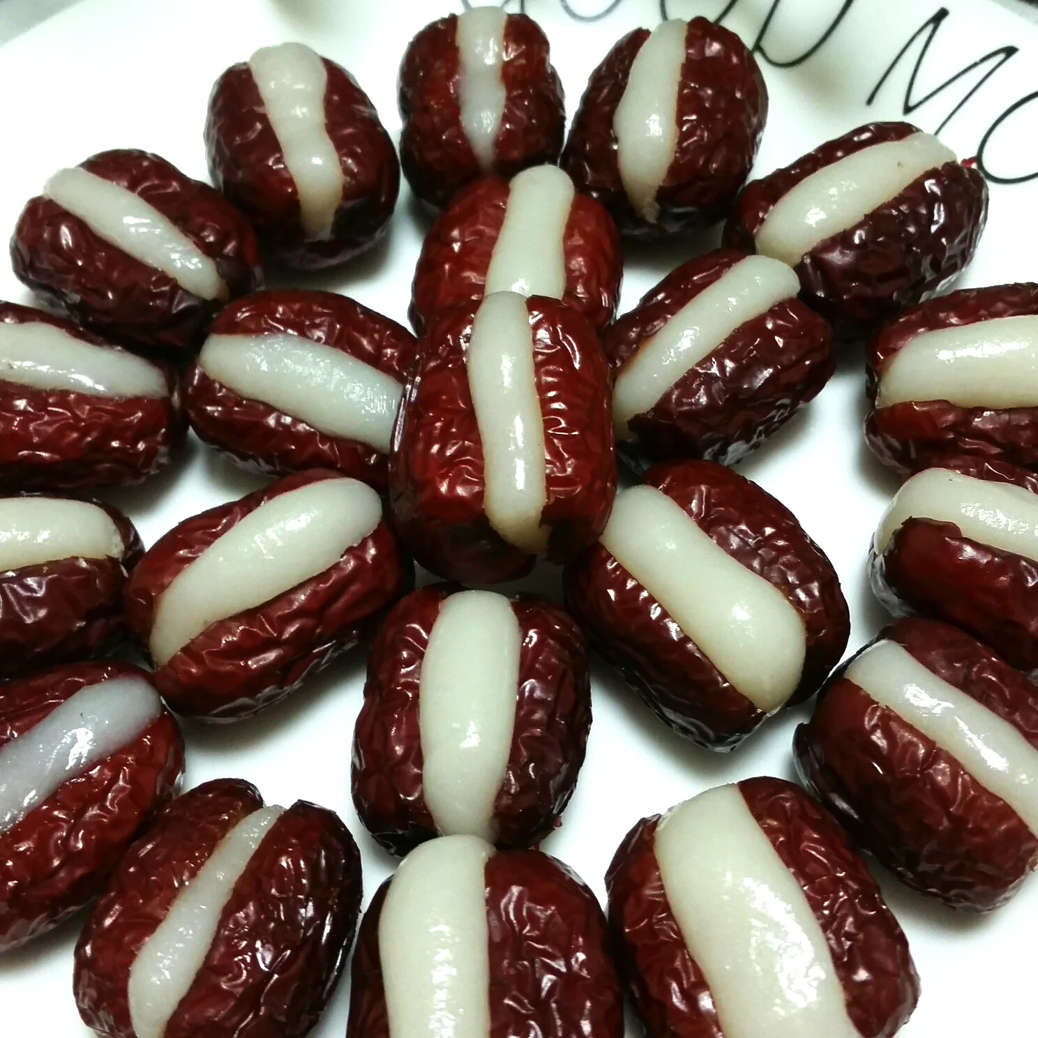 Dátiles rojos rellenos de arroz glutinoso - Step 10